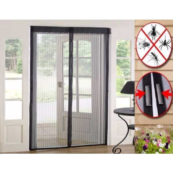 Magic Mosquito Door Mesh Magnetic Screen Door